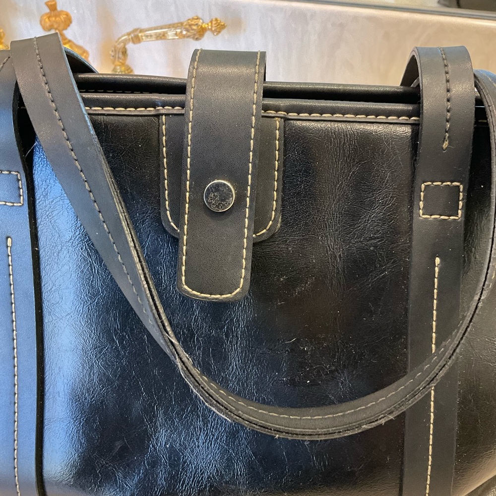 FREE with purchase of any other item at list price: Purse, black, faux leather - Picture 3 of 5